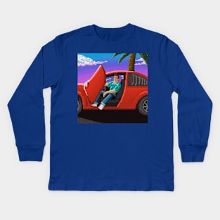 GTA VC - Tommy Vercetti Kids Long Sleeve T-Shirt